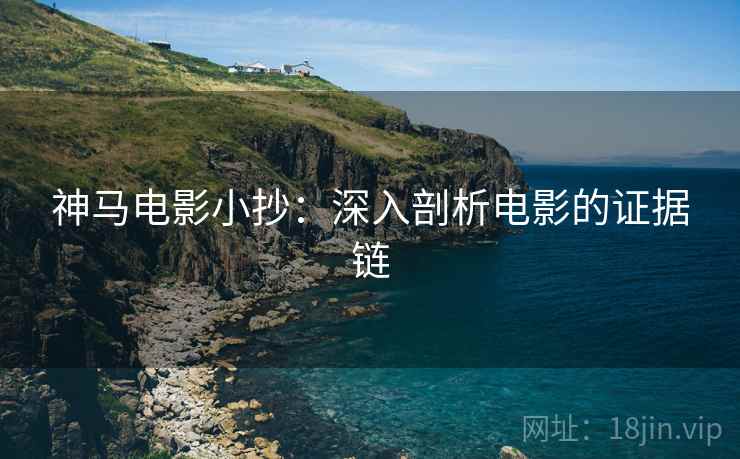 神马电影小抄：深入剖析电影的证据链