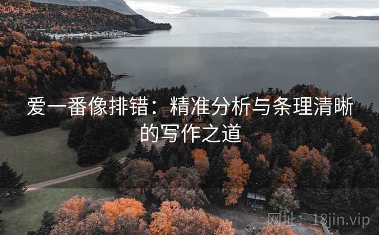 爱一番像排错：精准分析与条理清晰的写作之道